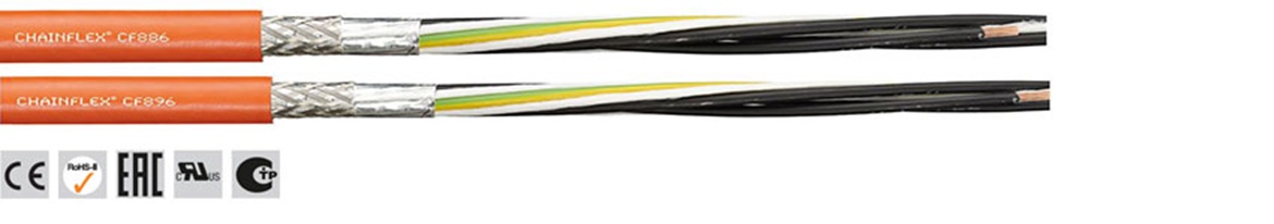 Câble de puissance pour moteurs CF886, CF896